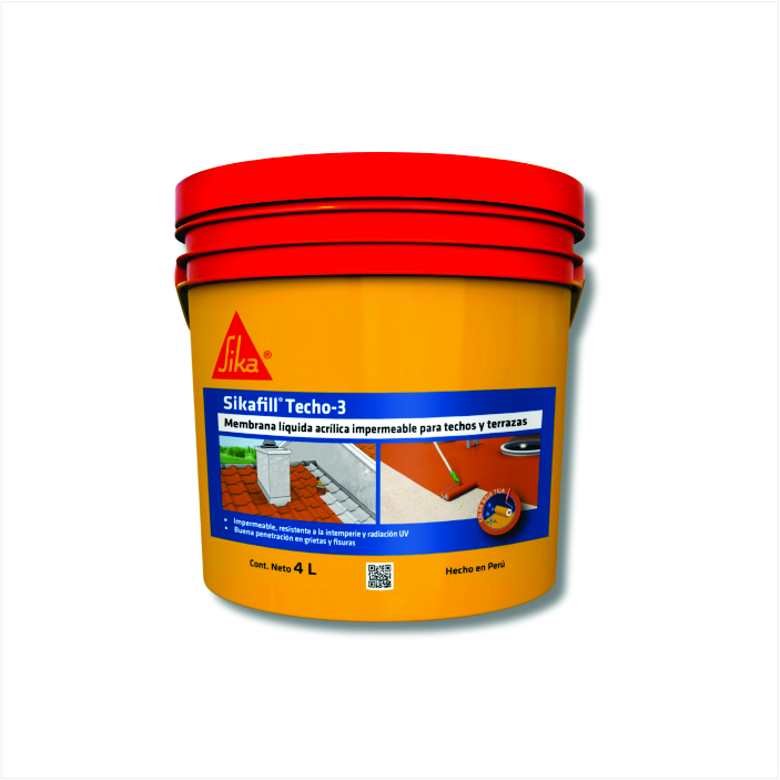 SikaFill® Techo-3 Gris x 4L