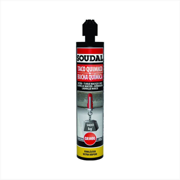Taco quimico CA 1400 Gris x 260ML